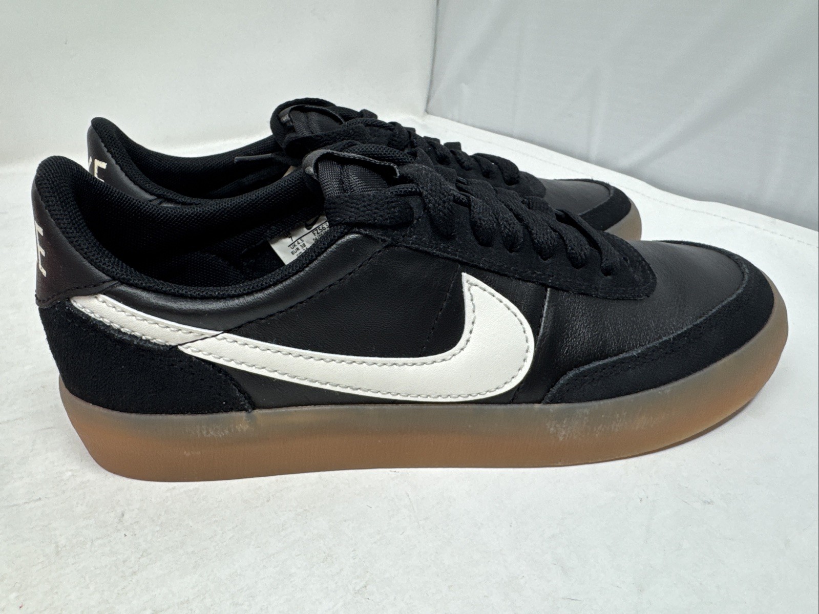 Nike Killshot 2 Women’s Size 7 Black White Gum Lace Up Casual Shoes FZ5630-001