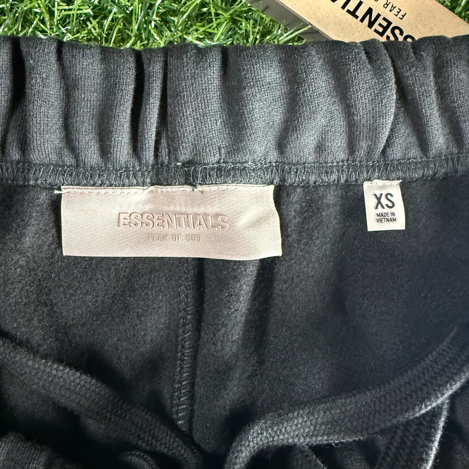 Fear of God Essentials SS22 Sweatpants Relaxed Stretch Limo Black (XS-XL)