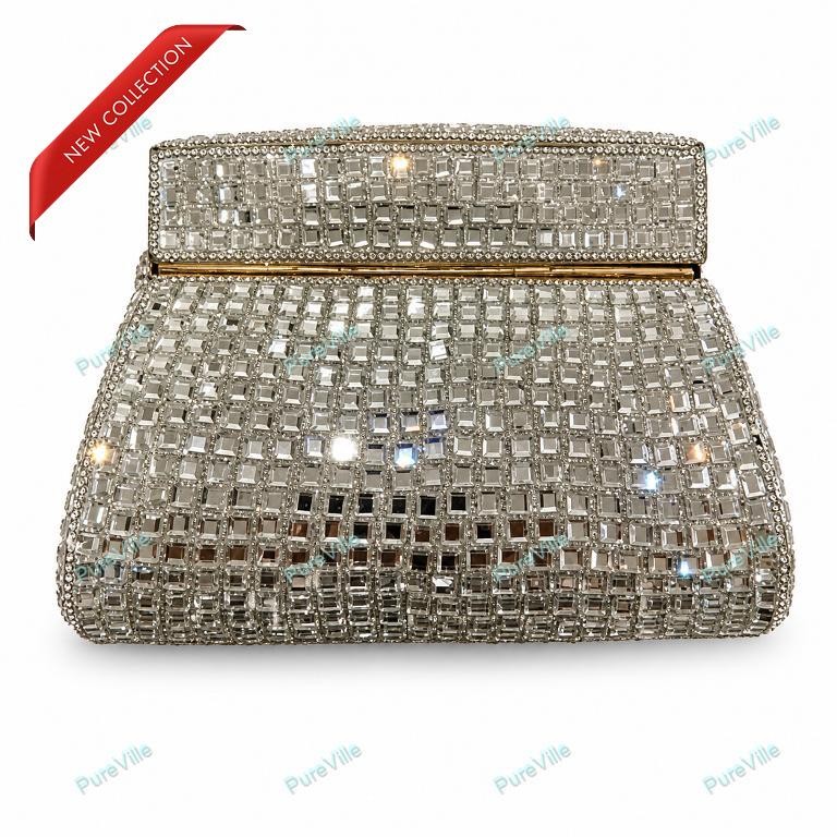Women’s Meenakari Stone Metal Clutch Antique Hand Bag Sling Bag Medium Size