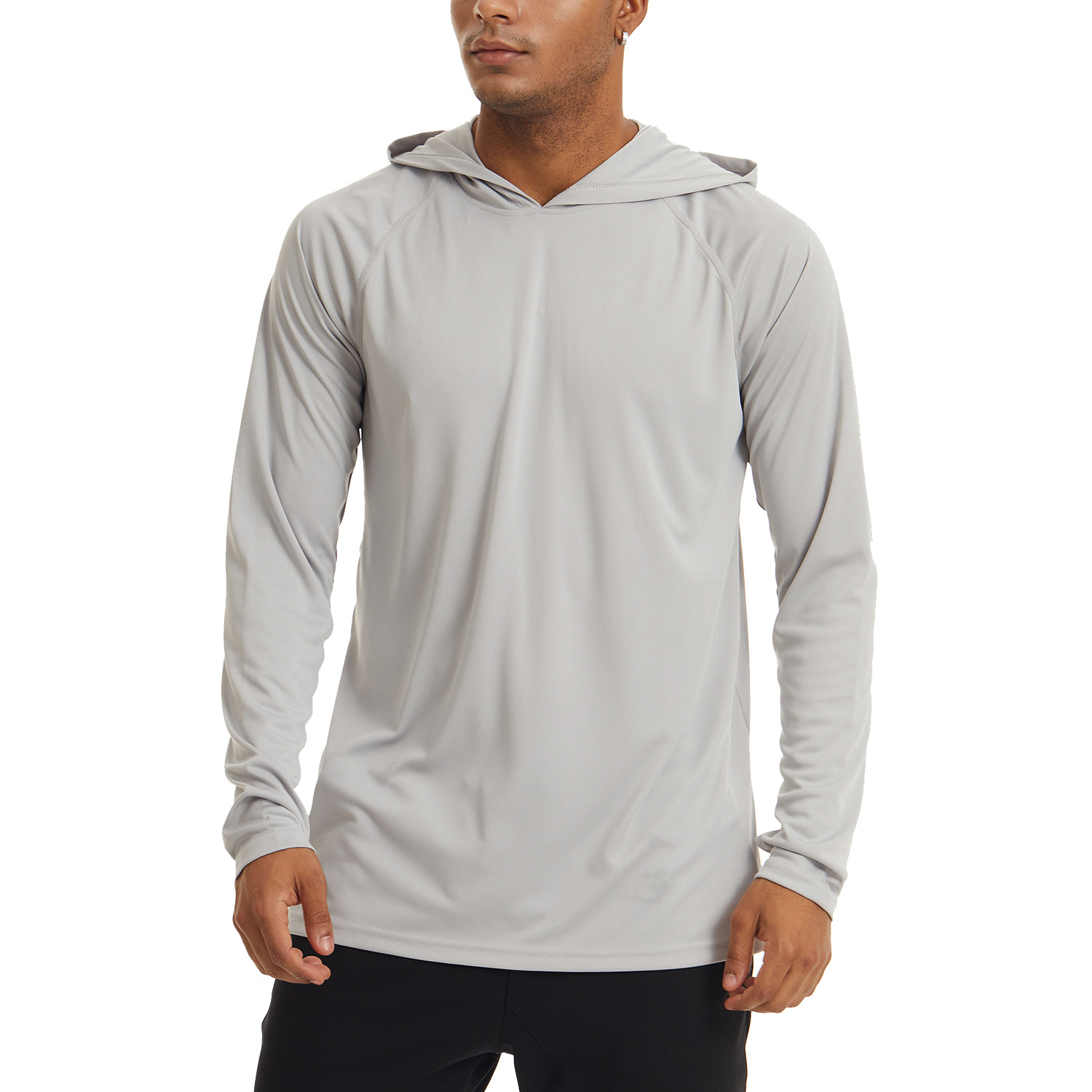 Men’s UPF 50+ Sun Protection Hoodie Shirts Long Sleeve Fishing Shirts Outdoor