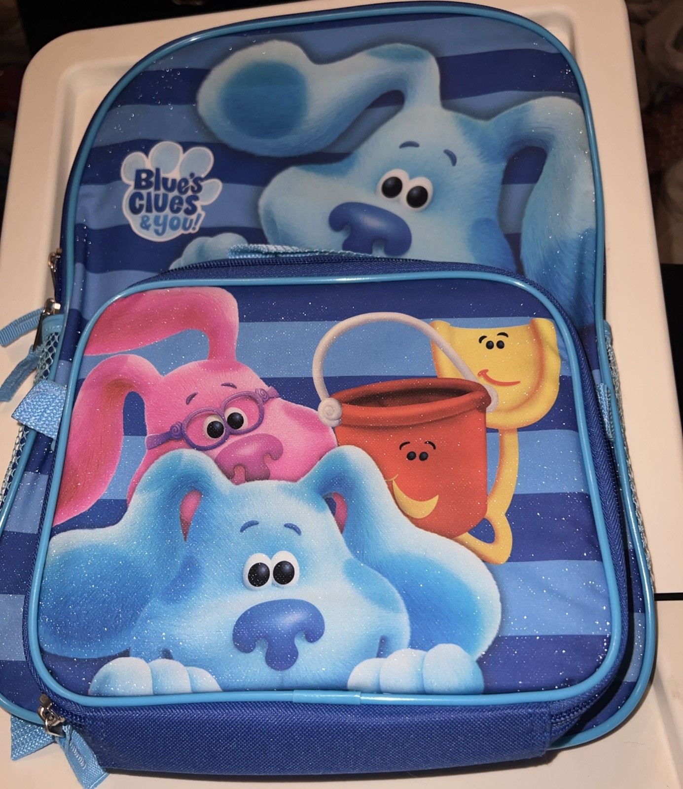 Blue’s Clues & You Full Size Backpack With Attached Lunch Bag BNWT & VERY RARE