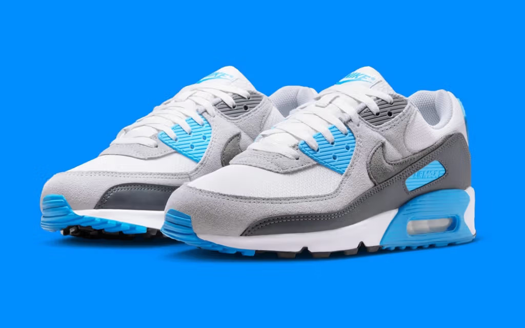 Nike Air Max 90 Shoes Platinum Tint Iron Grey DM0029-019 Men’s Multi Size NEW