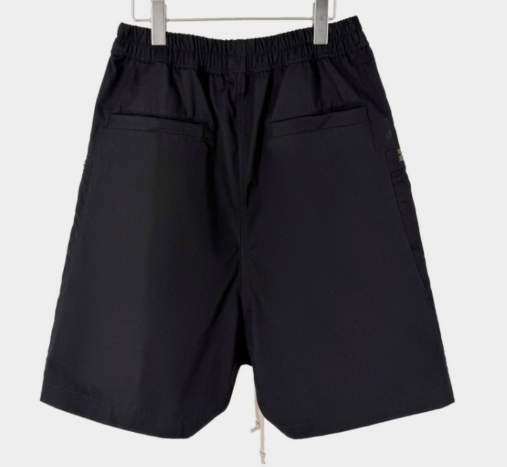 2026 New Drkshdw Dark Large Pocket Zipper Elastic Waist Shorts Wide Leg Pants