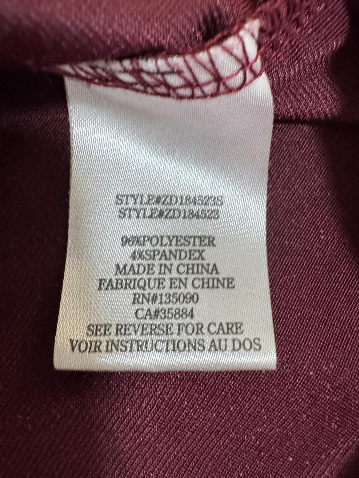 Z Supply Burgundy Crushed Velvet Shift Dress Large Open Back Tie Soft Goth