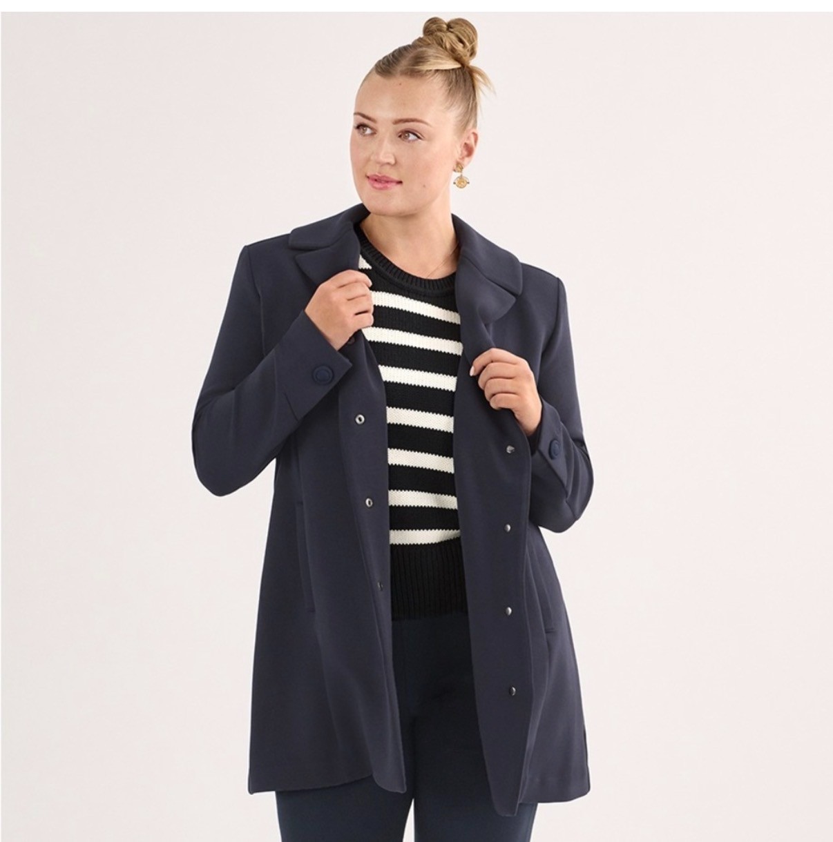 Cabi New NWT At Ease Topper #6670 Blue XXS – XXL Was $219