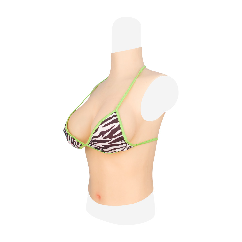 Silicone C/G Cup Bodysuit Breast Forms Fake Vagina Hip Shaping Female Body Suit