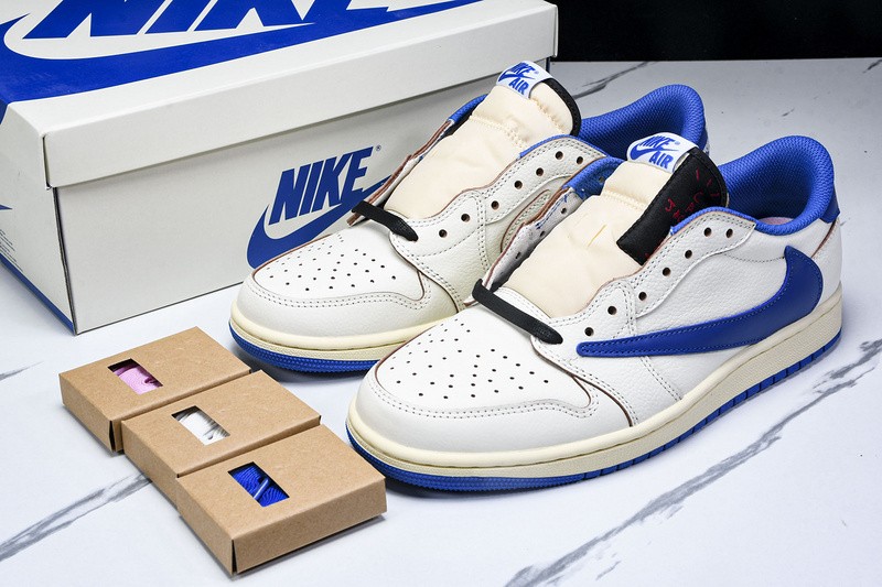 AJ 1 Retro Low OG SP T S Sail Military Blue DM7866-104 Men’s Shoe Sizes 4-14