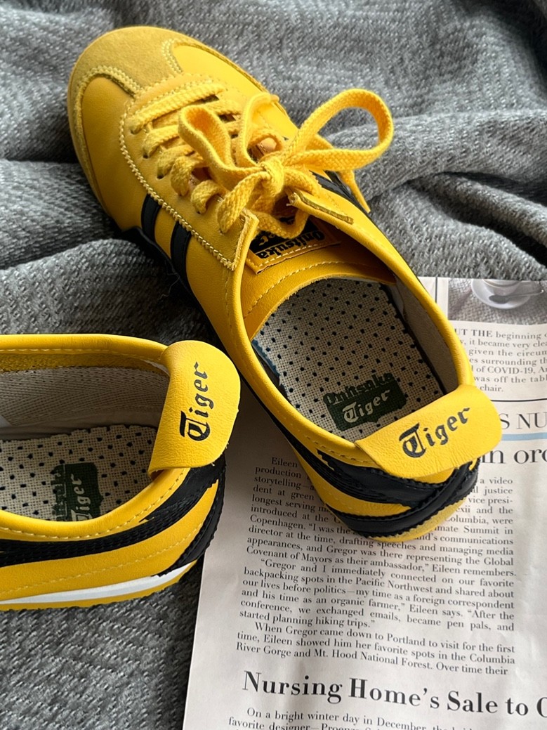 Men’s Size 1183A746-750 | Onitsuka Tiger Mexico 66 Slip-On ‘Yellow Black