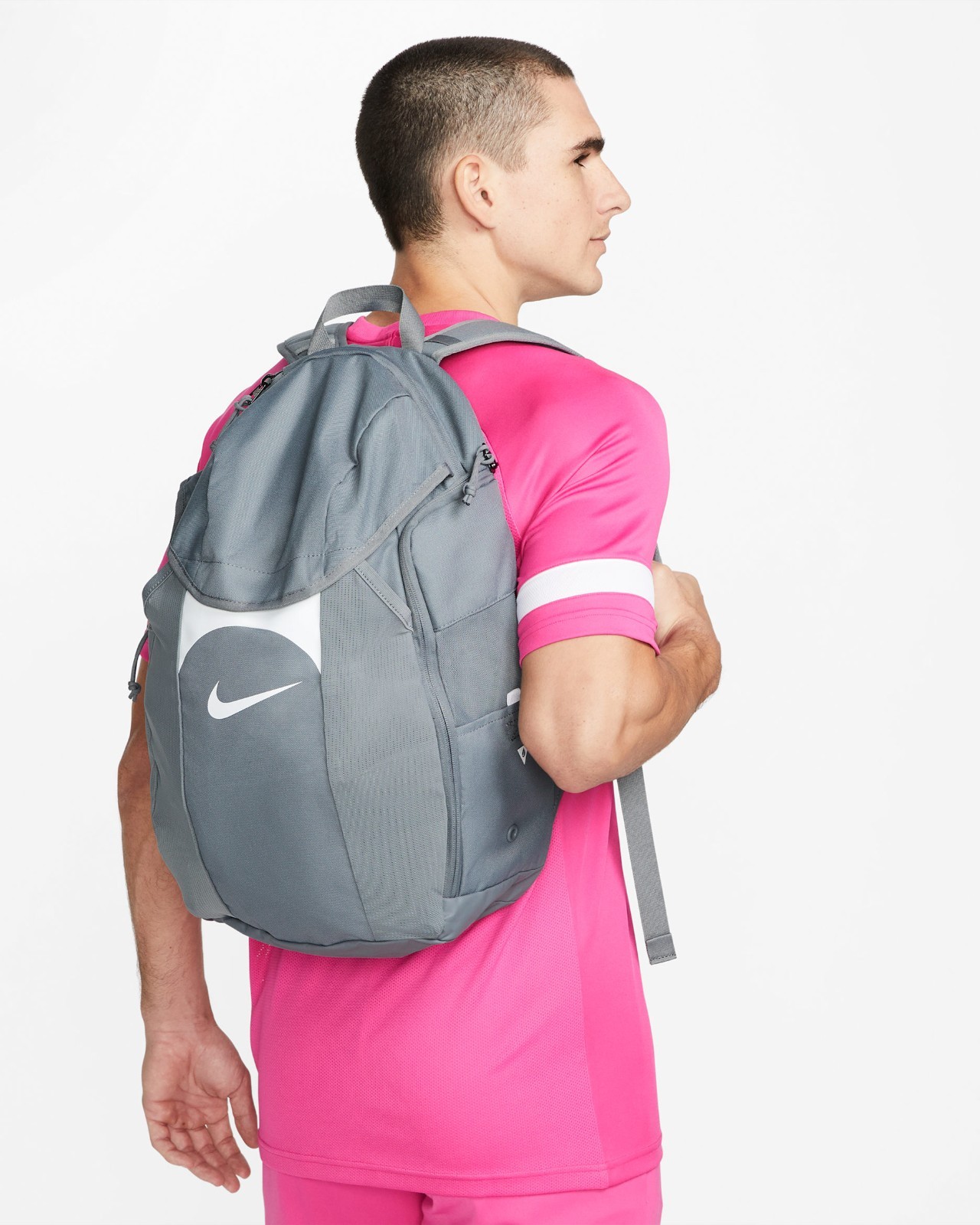 Nike DV0761-065 Hoops Elite Max Air Team 2.0 Backpack – Grey/White