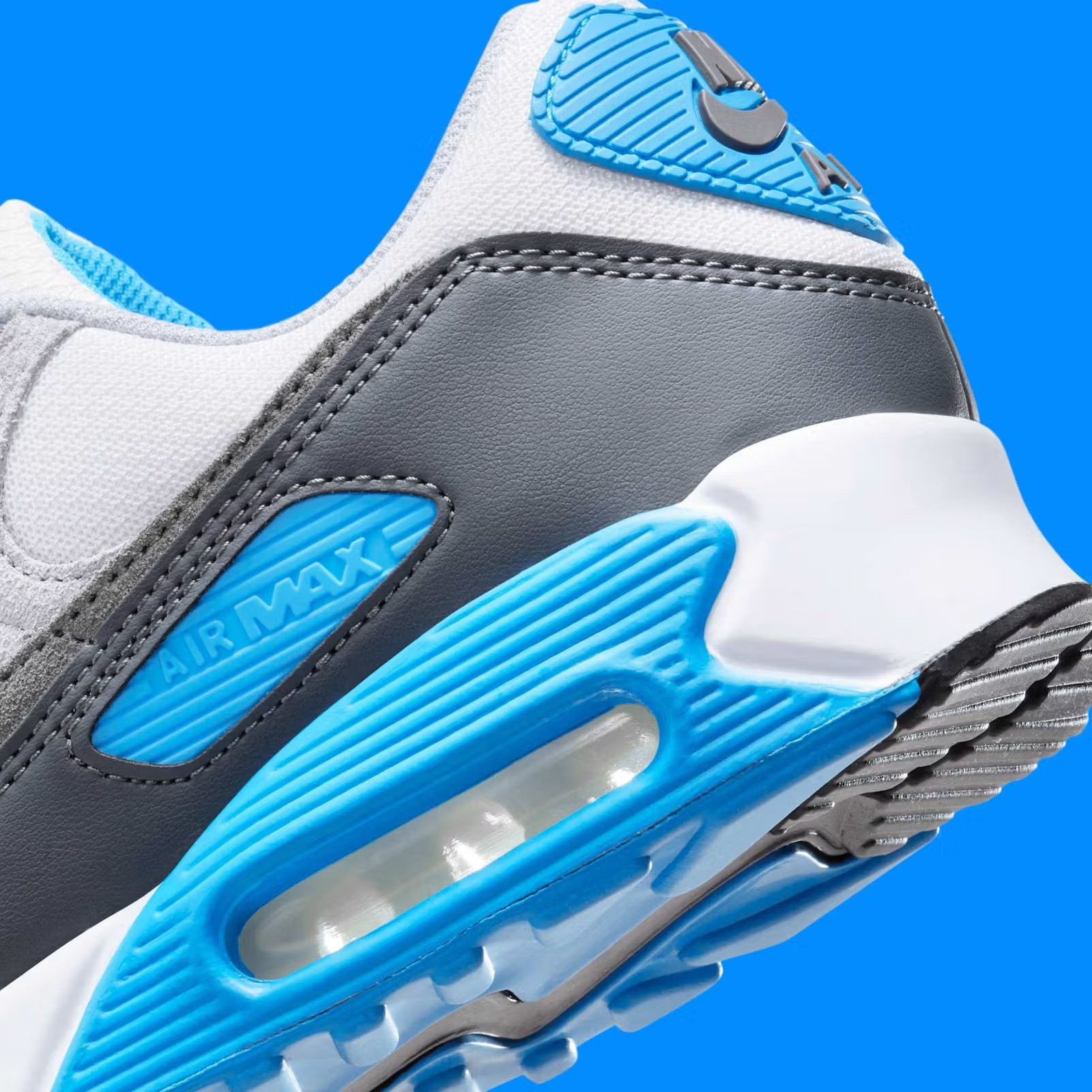 Nike Air Max 90 Shoes Platinum Tint Iron Grey DM0029-019 Men’s Multi Size NEW