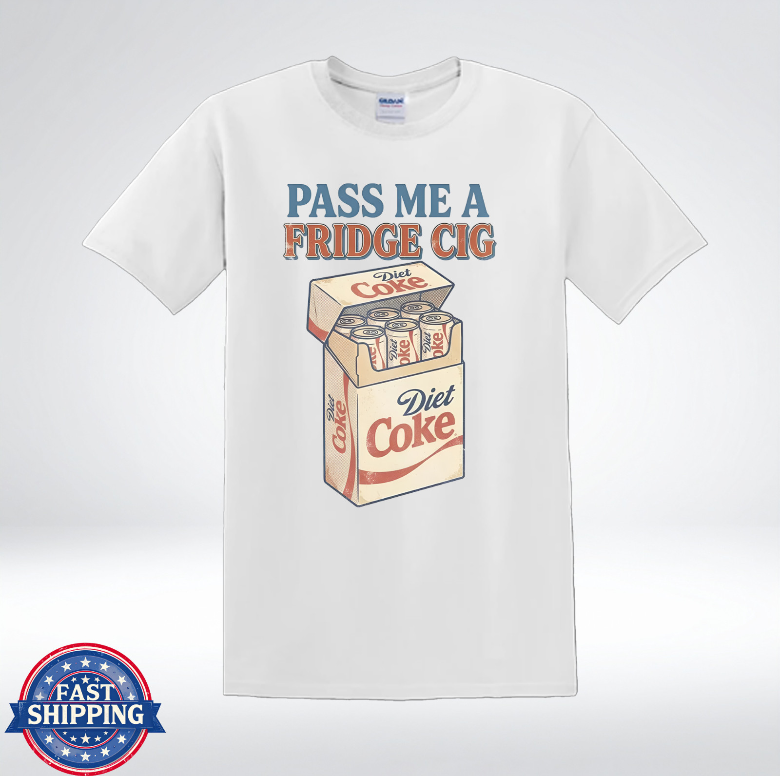 Funny Diet Coke Lover Vintage Style T-Shirt