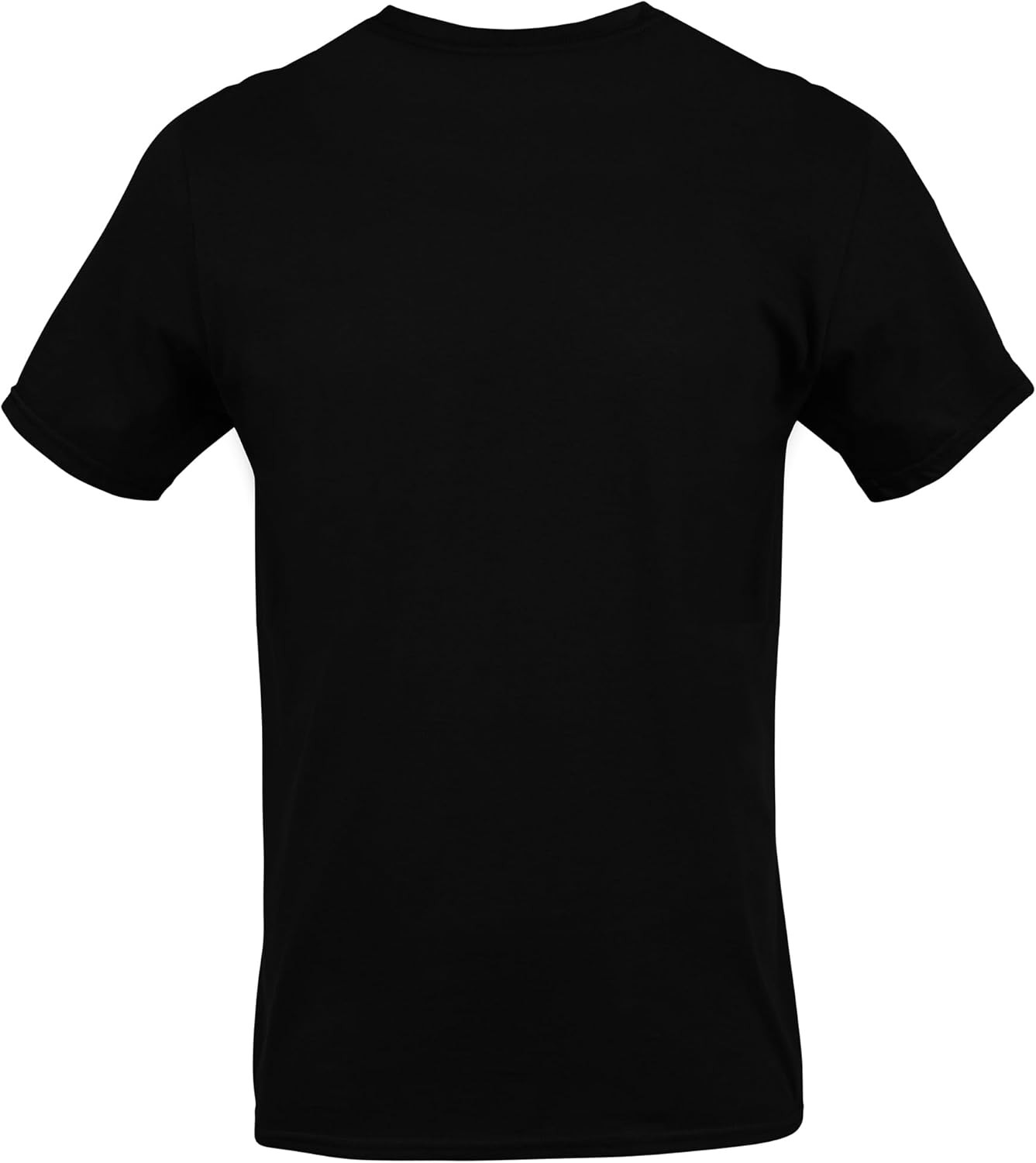 Gildan Mens Crew T Shirts 6 Pack Black Large G1100