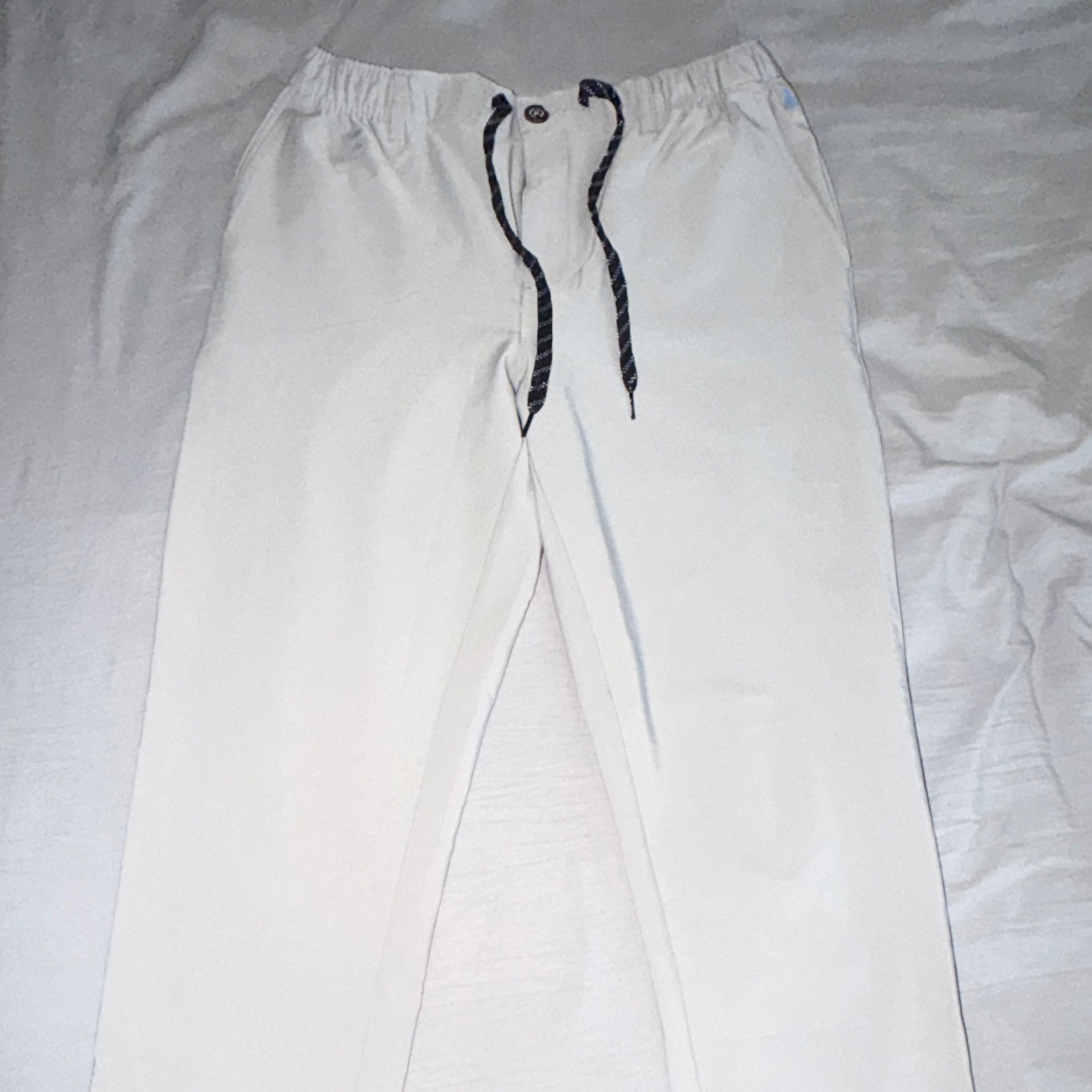 Chubbies Everywear Men’s Gray Chino Pants Size 32 Drawstring Pockets