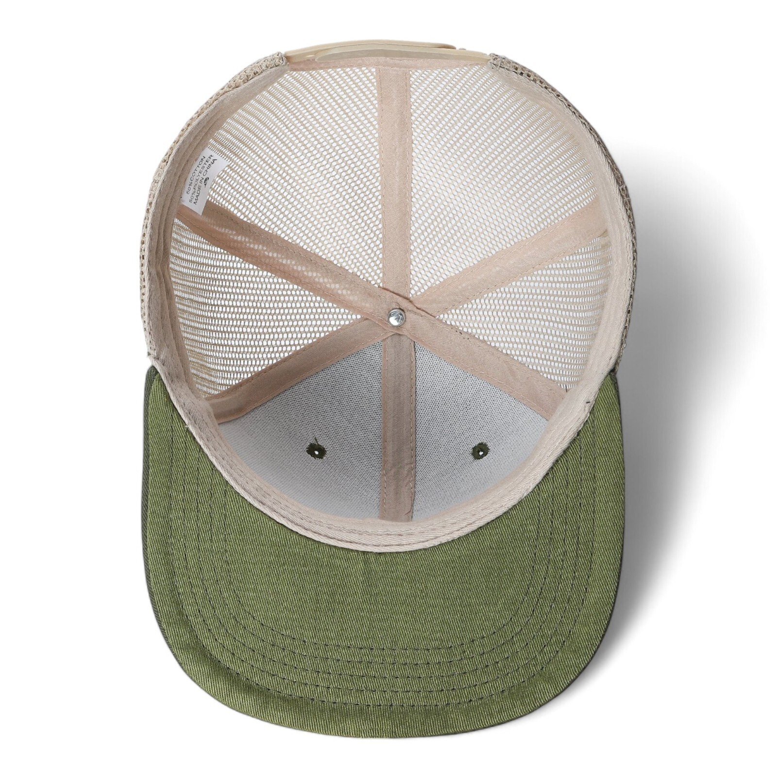 Mesh Trucker Hat Flat Brim Visor Snapback Adjustable Baseball Cap Hip Hop Style