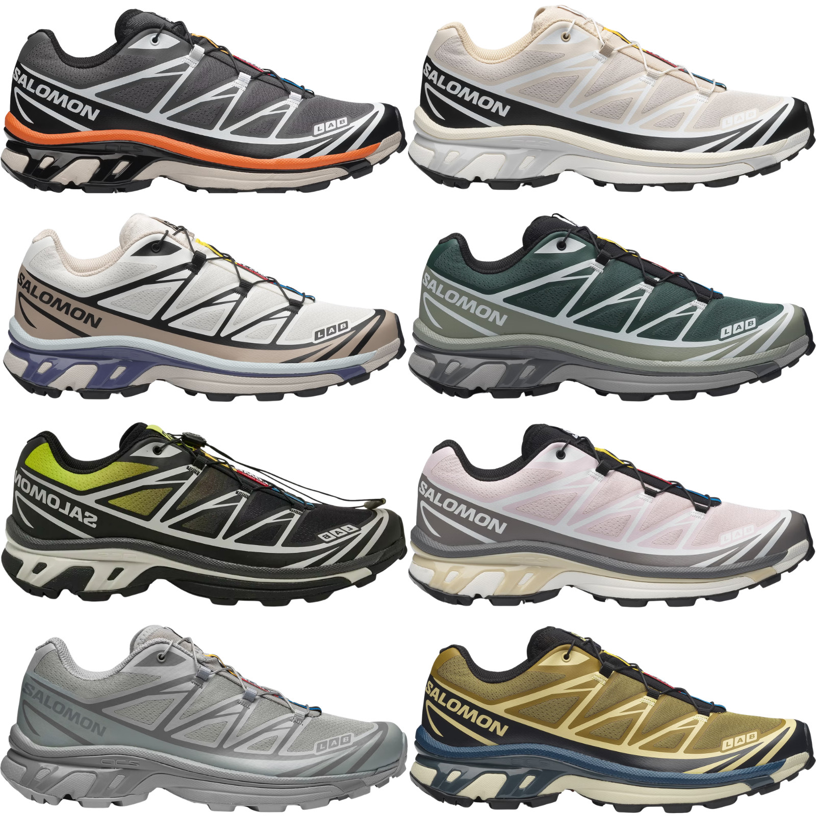 Salomon XT-6 Men Trail Running Shoe US Size 7-14 New Colors New in Box Athletic