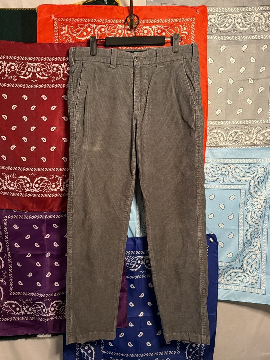 Abercrombie & Fitch 90’s Straight Stretch Corduroy Pants Size 31×30