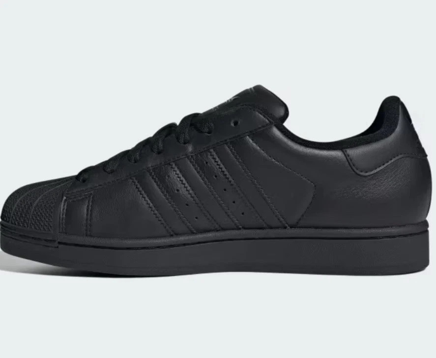 Adidas Originals Mens Superstar Black Sneakers Casual Shoes Footwear EG4957