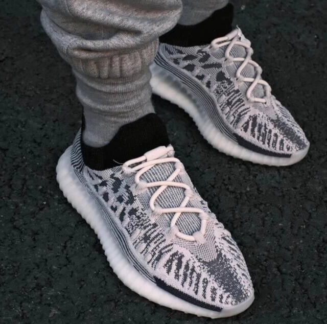 Adidas US 13.5 Men’s Slate White Black Grey Boost Ye Yeezy 350 CMPCT IG9608 NIB