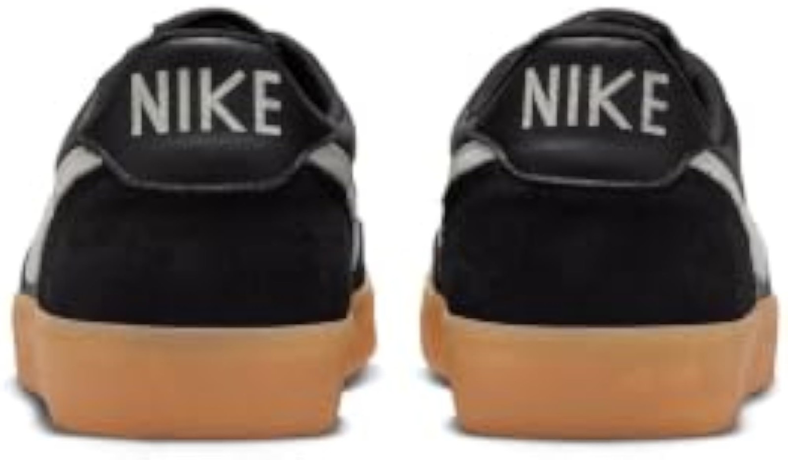 Nike Men’s Killshot 2 Leather Sneakers, Black/Sail/Gum Yellow, 12 Medium US – Bl