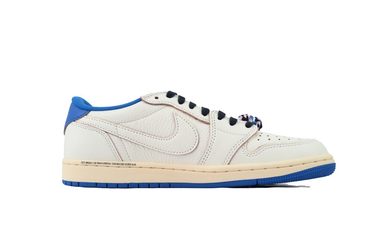 DM7866-104 Free Shipping Fragment Design x Travis Scott x Air Jordan 1 Retro Low
