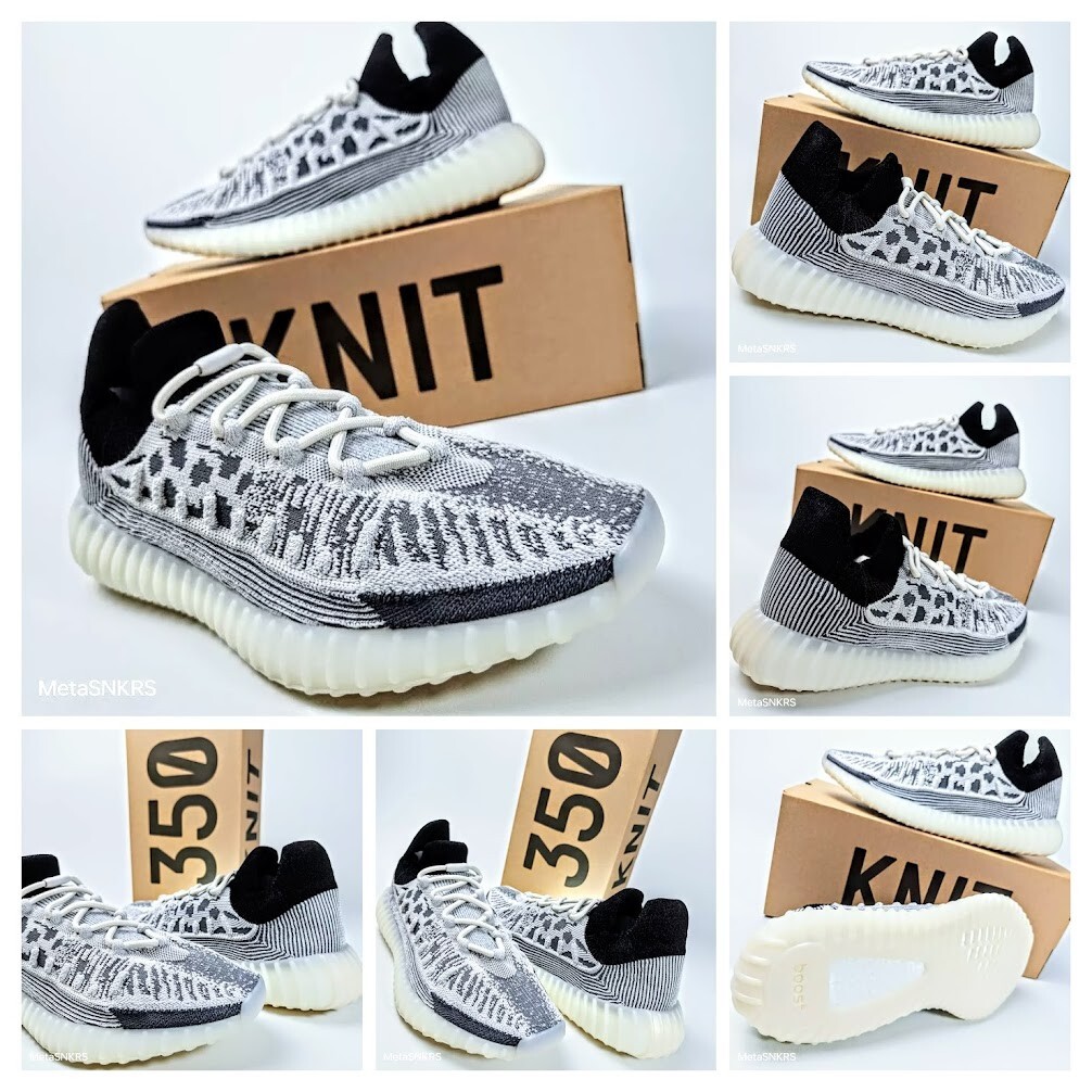 Adidas US 13.5 Men’s Slate White Black Grey Boost Ye Yeezy 350 CMPCT IG9608 NIB