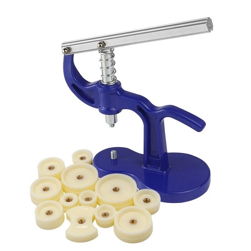 Fitting 18-50mm Watchmaker Tool Watch Press Set Crystal Glass Back Case Closer
