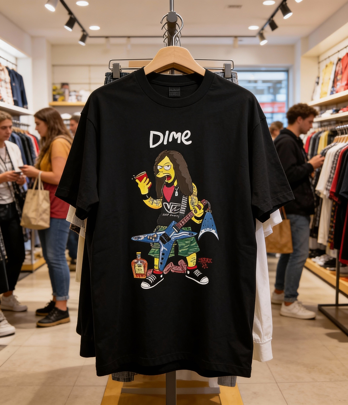 ,,, Dimebag Darrell t shirt FUll size printed graphic, Hallooween