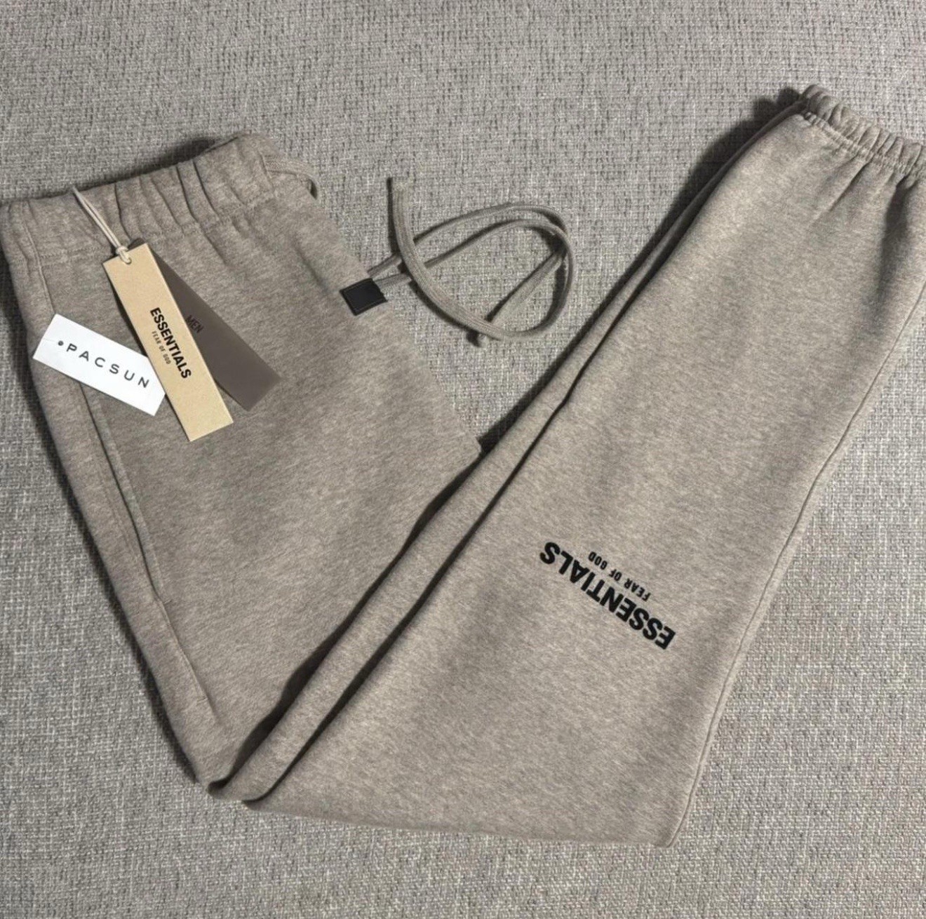 NWT Essentials Dark Oatmeal Sweatpants Fear Of Gods XXS to XXL