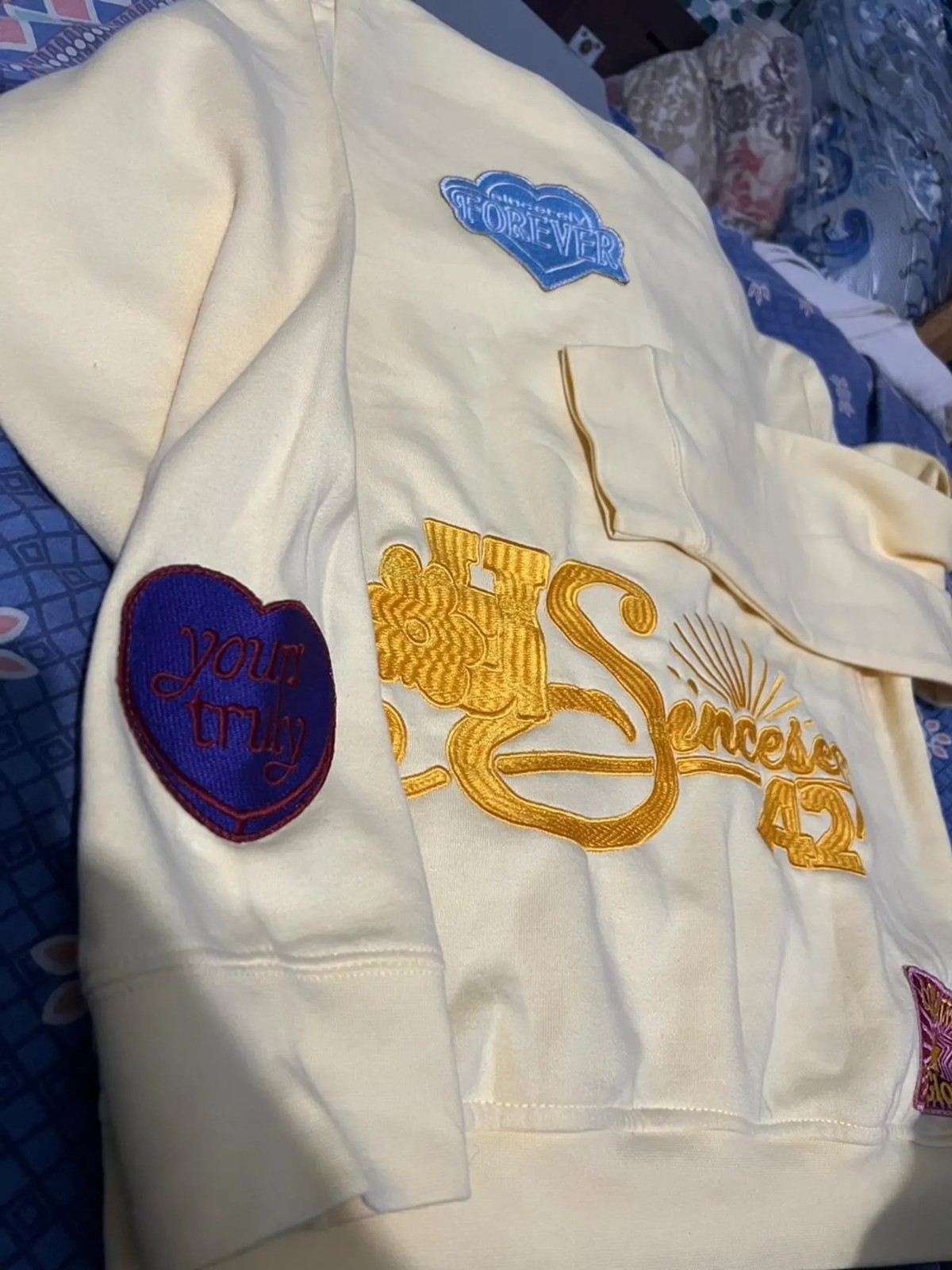 Handmade Salish Matter Hoodie, Sincerely Yours Fleece Hoodie, XS to 3XL