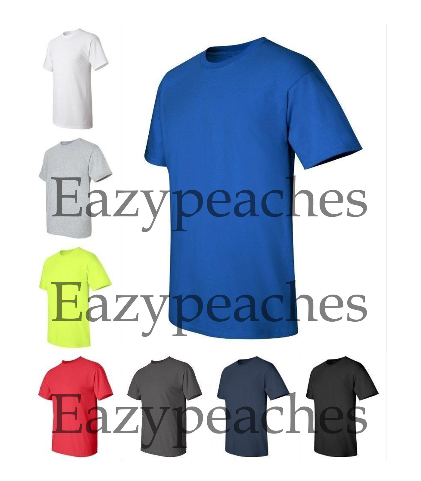 Gildan NEW Mens Tall Size Tees XLT 2XLT 3XLT 100% Ultra Cotton T-Shirt 2000T