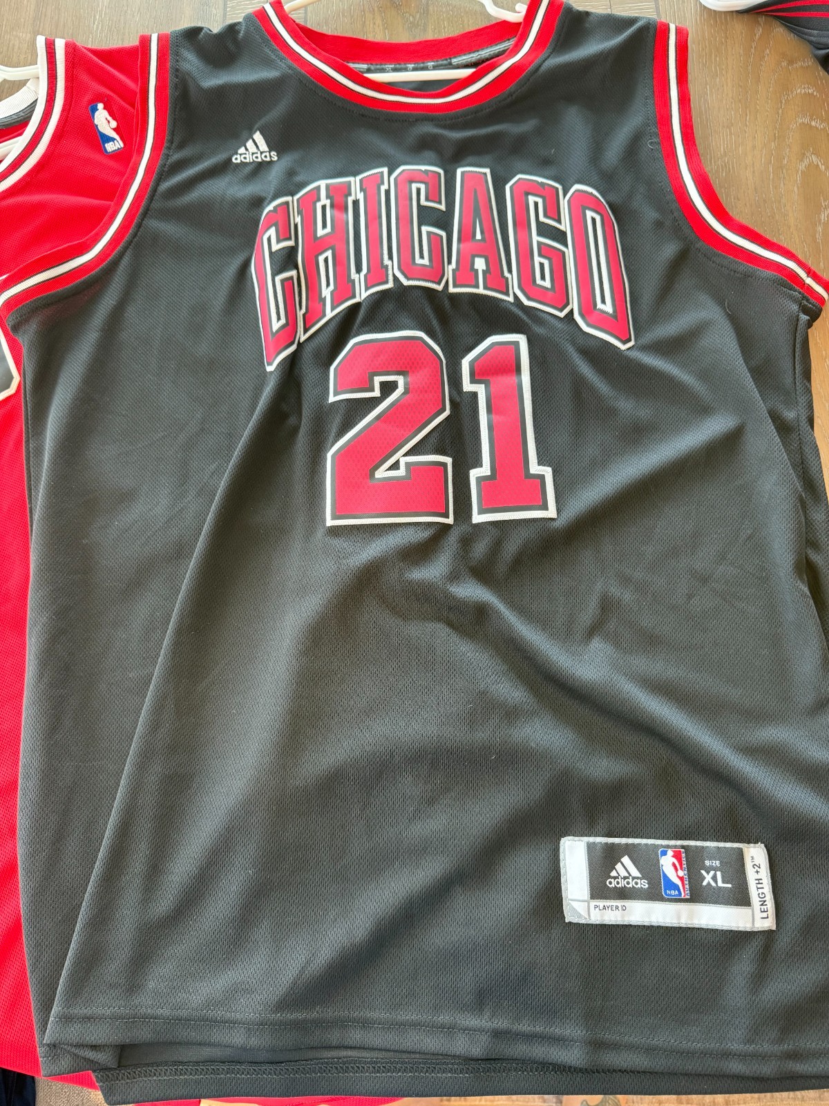 4 Bulls Basketball Jerseys Sz XL-3 used and 1 NWT