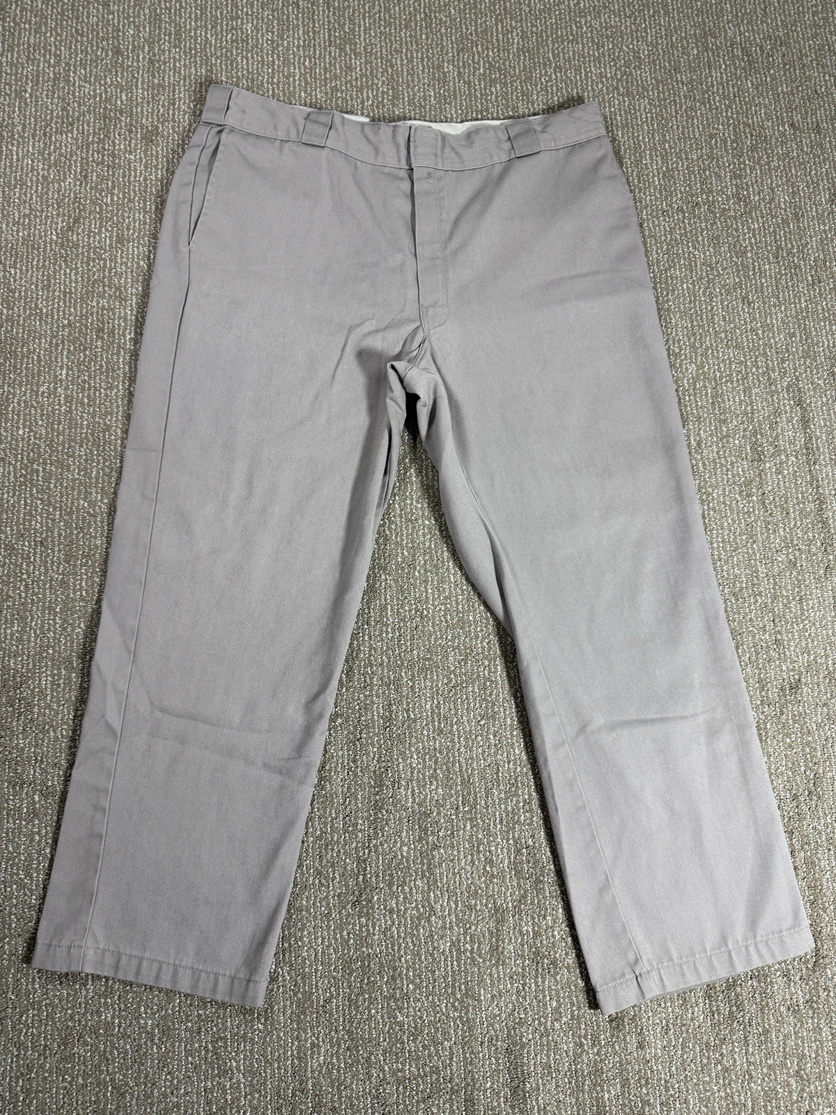 Dickies Pants Mens 38×28 Gray 874 Twill Work Straight Leg