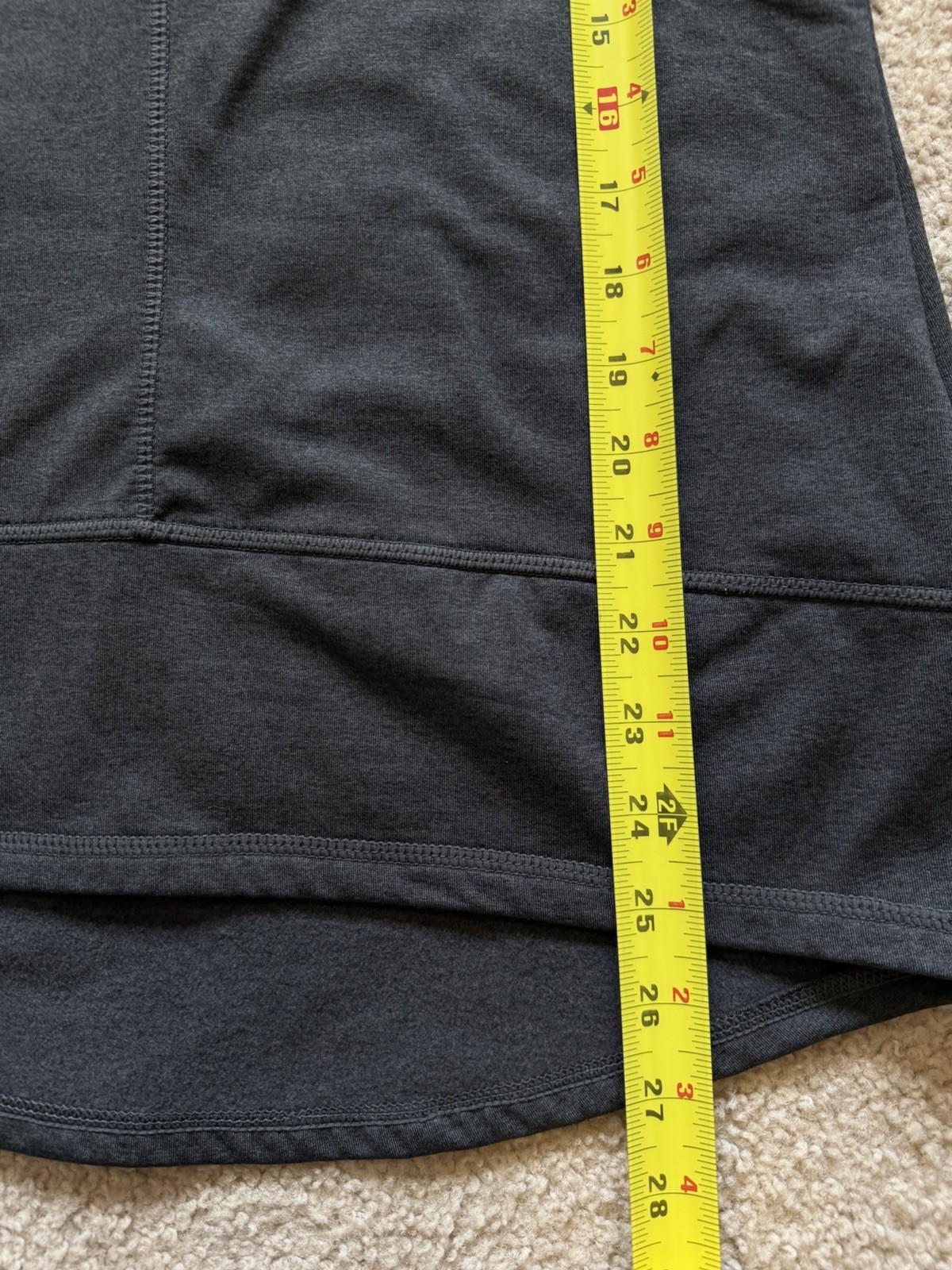 Reebok Women’s Cowl Neck Pullover Sweater Dark Gray Long Sleeve Thumbhole Top