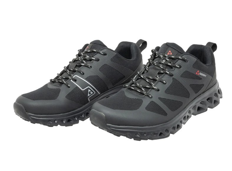 Gerry Men’s Trail Shoe, Size 10, Black Breathable Lightweight Traction outsole
