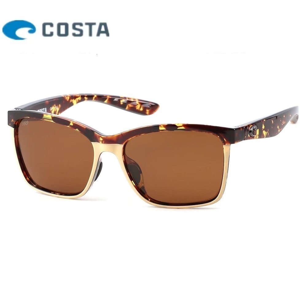 Costa Del Mar Anaa Tortoise Shell Brown Polarized 580P Sunglasses