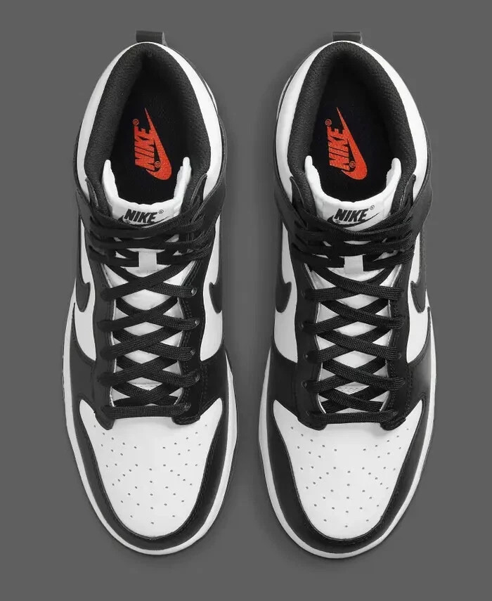 Nike Dunk Hi Retro Shoes “Panda” Black White DD1399-105 Men’s Size 10 NEW