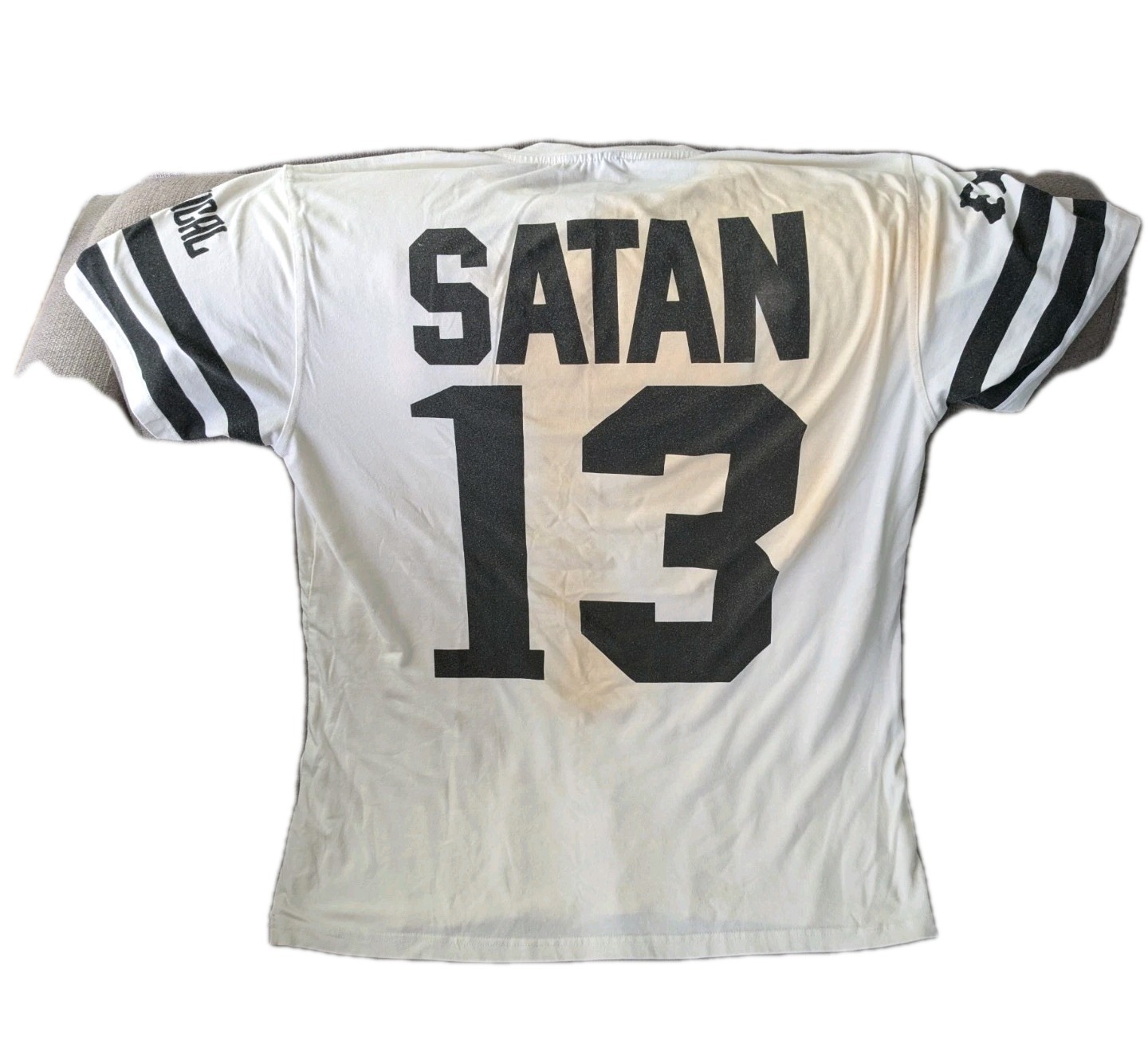KTZ Zombie Big Patch #13 Satan Maical Warhead Oversized Jersey Shirt Men’s L HTF