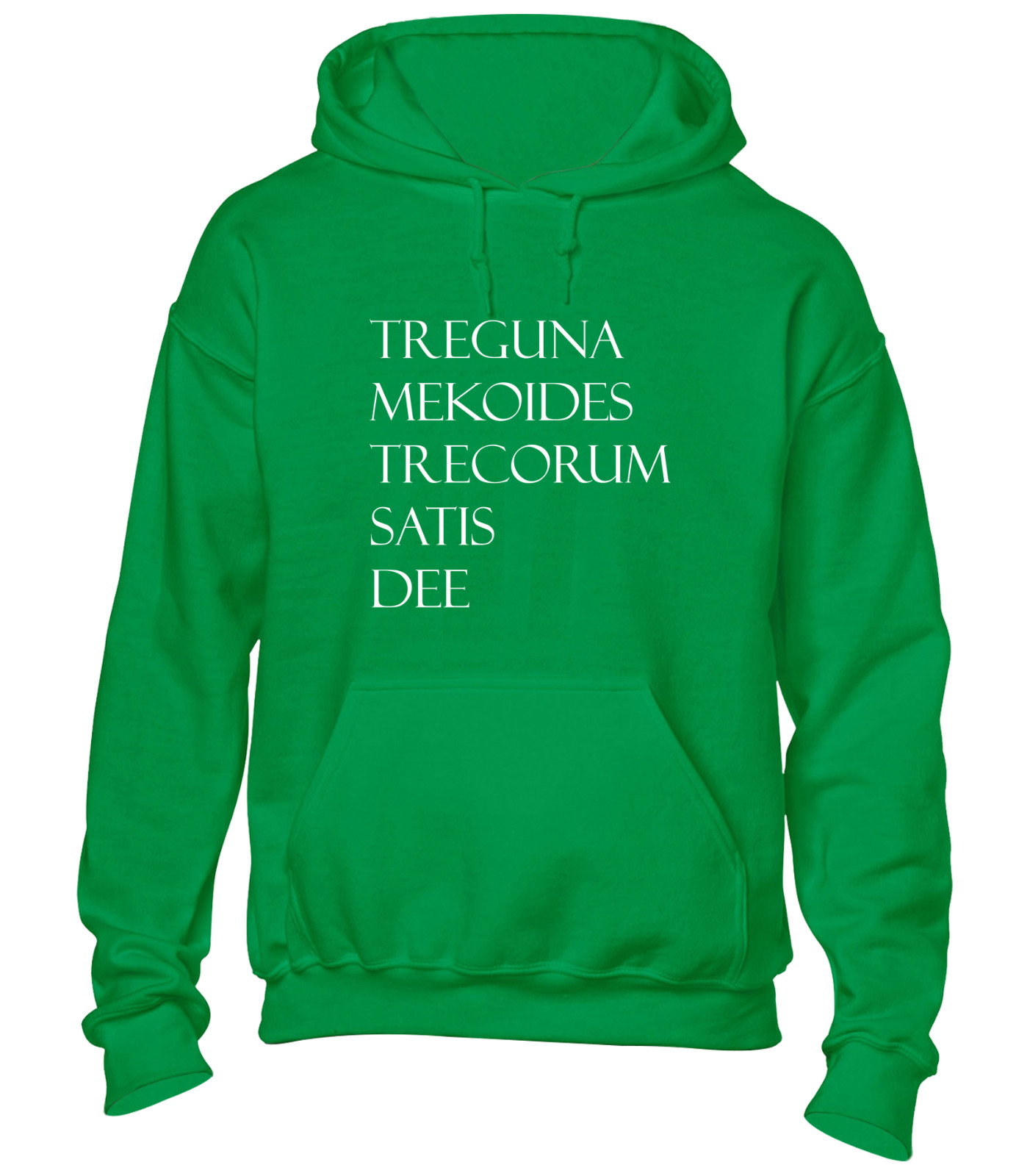 TREGUNA MEKOIDES HOODY HOODIE COOL MAGIC SPELL RETRO COMEDY FUNNY FILM TOP