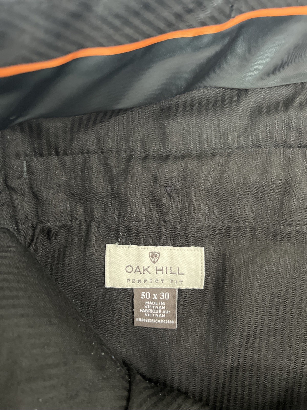 Oak Hill Suit Set Men 52 Reg Gray Blazer Pant 50×28