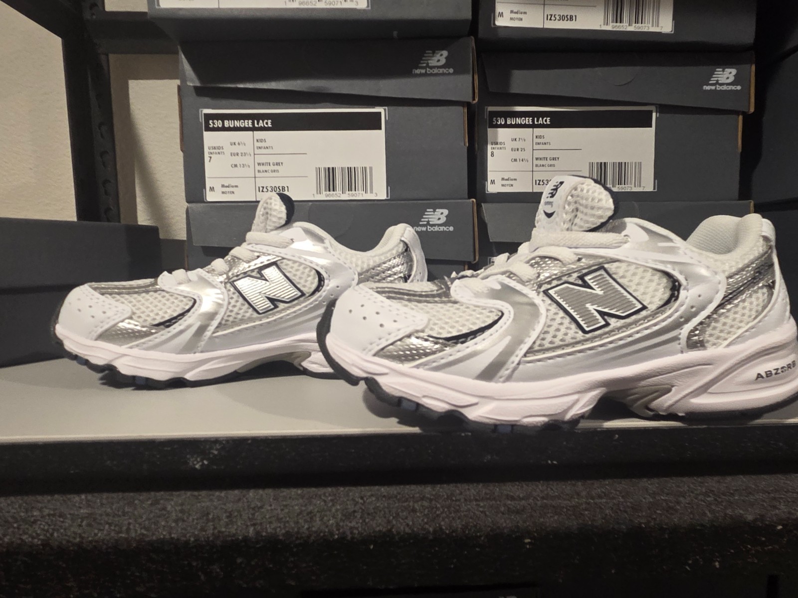 New balance 530 bungee lace Toddler Shoes Choose Size