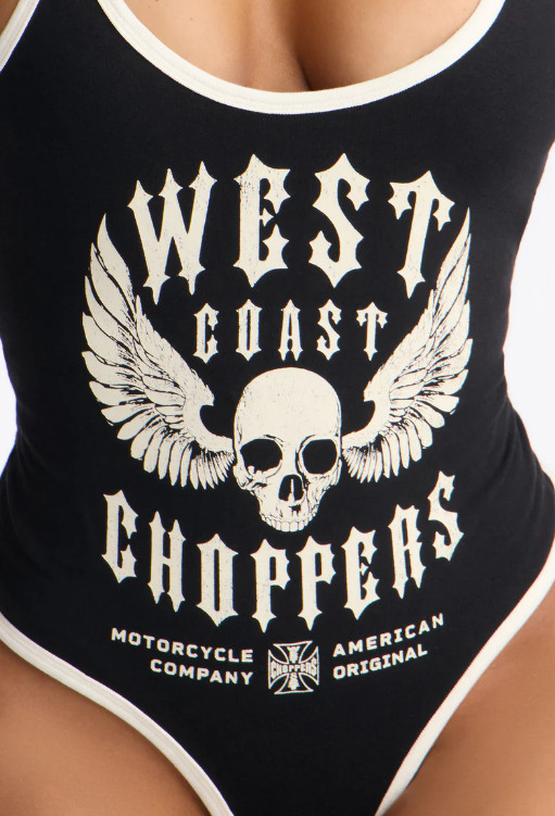 West Coast Coast Choppers Bodysuit – Black