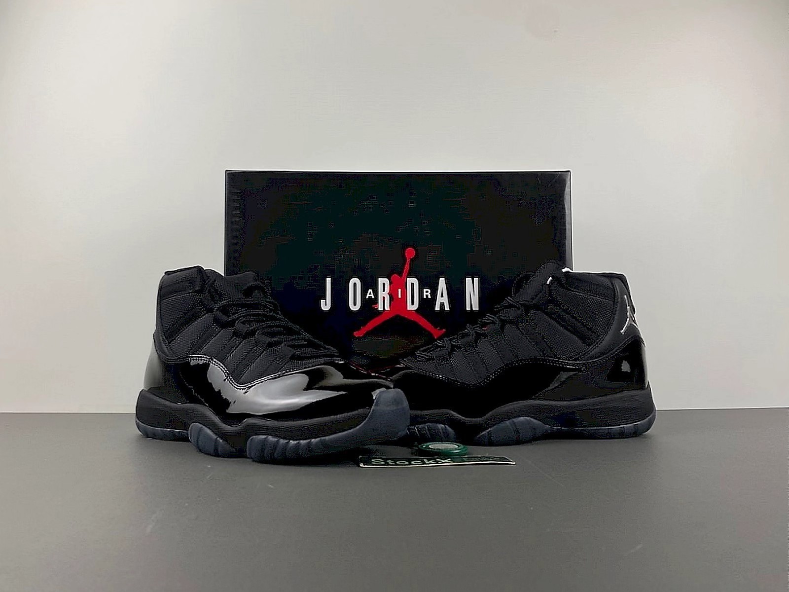 Nike Air Jordan 11 Retro 72-10 Men’s Black Glossy Athletic Shoes