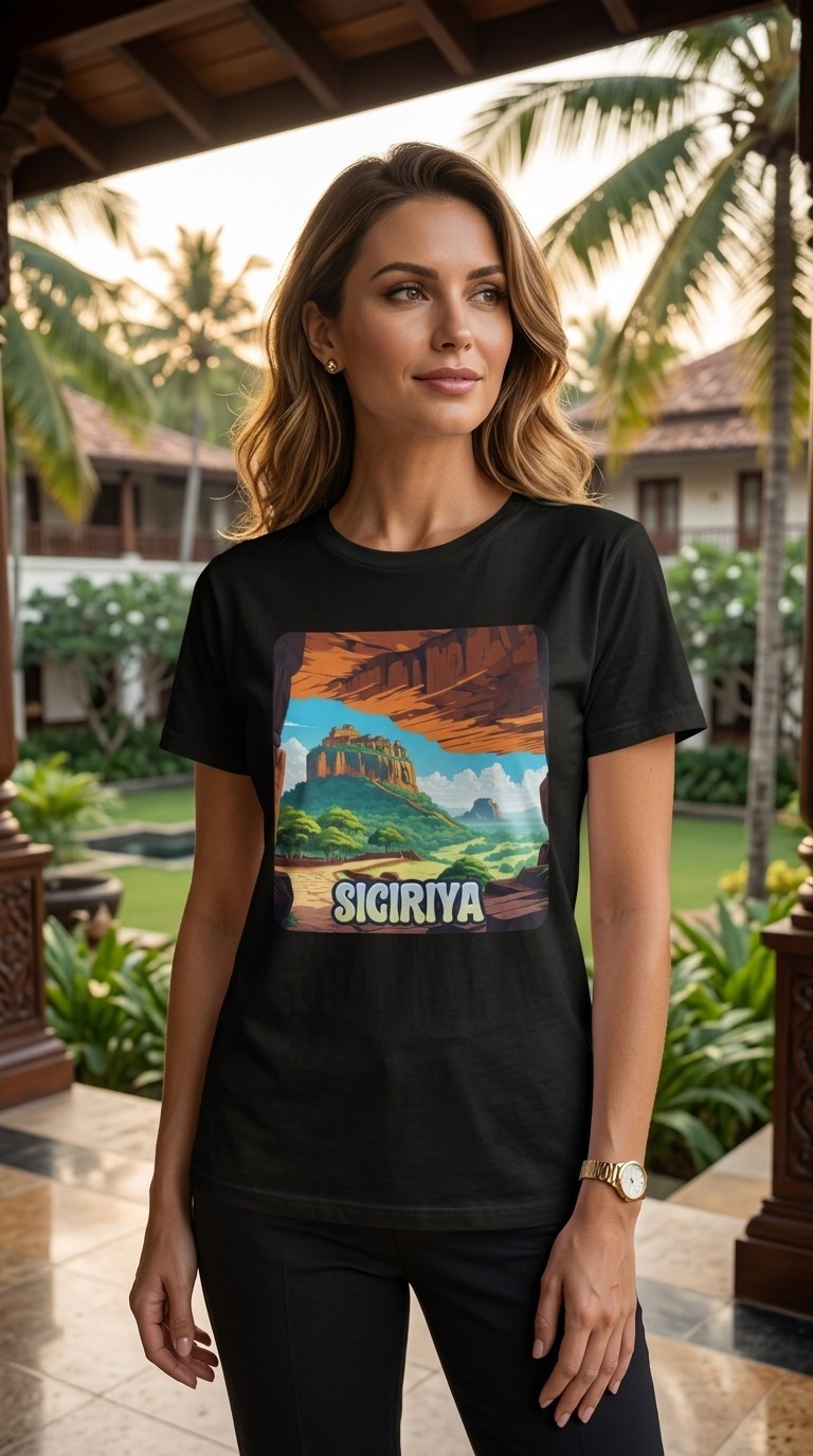 Sigiriya Sri Lanka – Unisex Short Sleeve T-Shirt