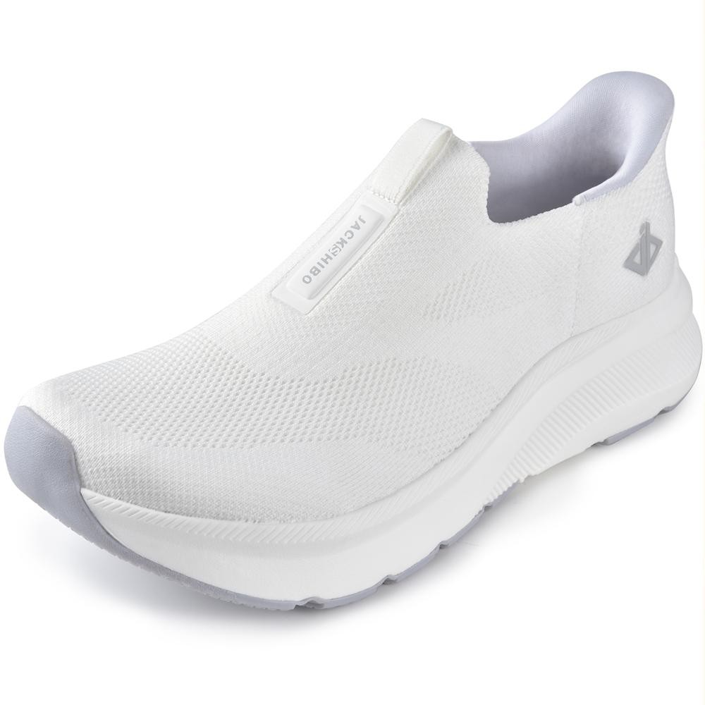 Men’s Slip in Shoes Wide Toe Box Arch Support Orthopedic Sport Walking Sneakers