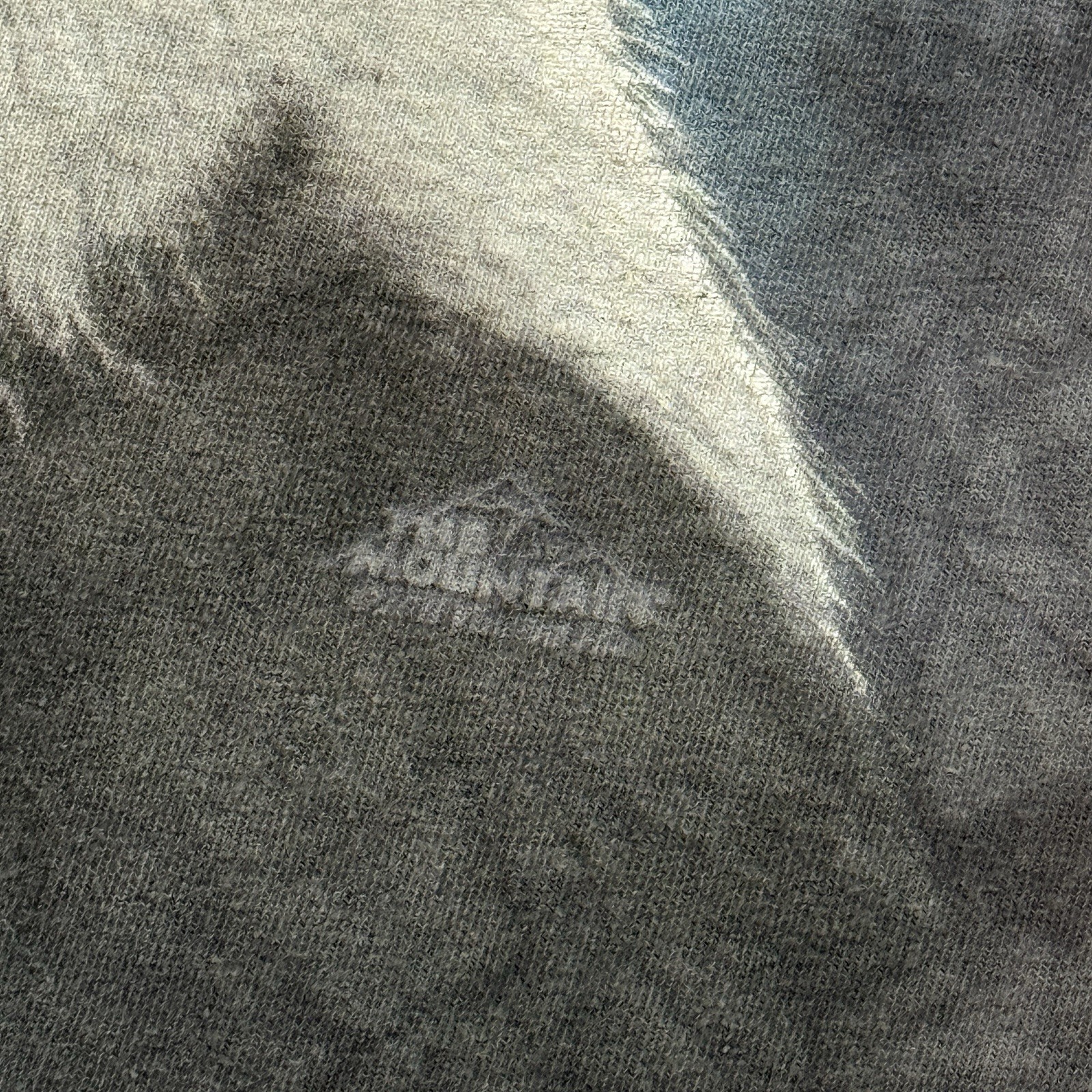 The Mountain Panda Portrait Retro T-Shirt Adult Size XL Dark Stone Wash