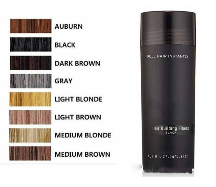 Natural Keratin Hair Building Fiber 27.5g Hair Styling Set