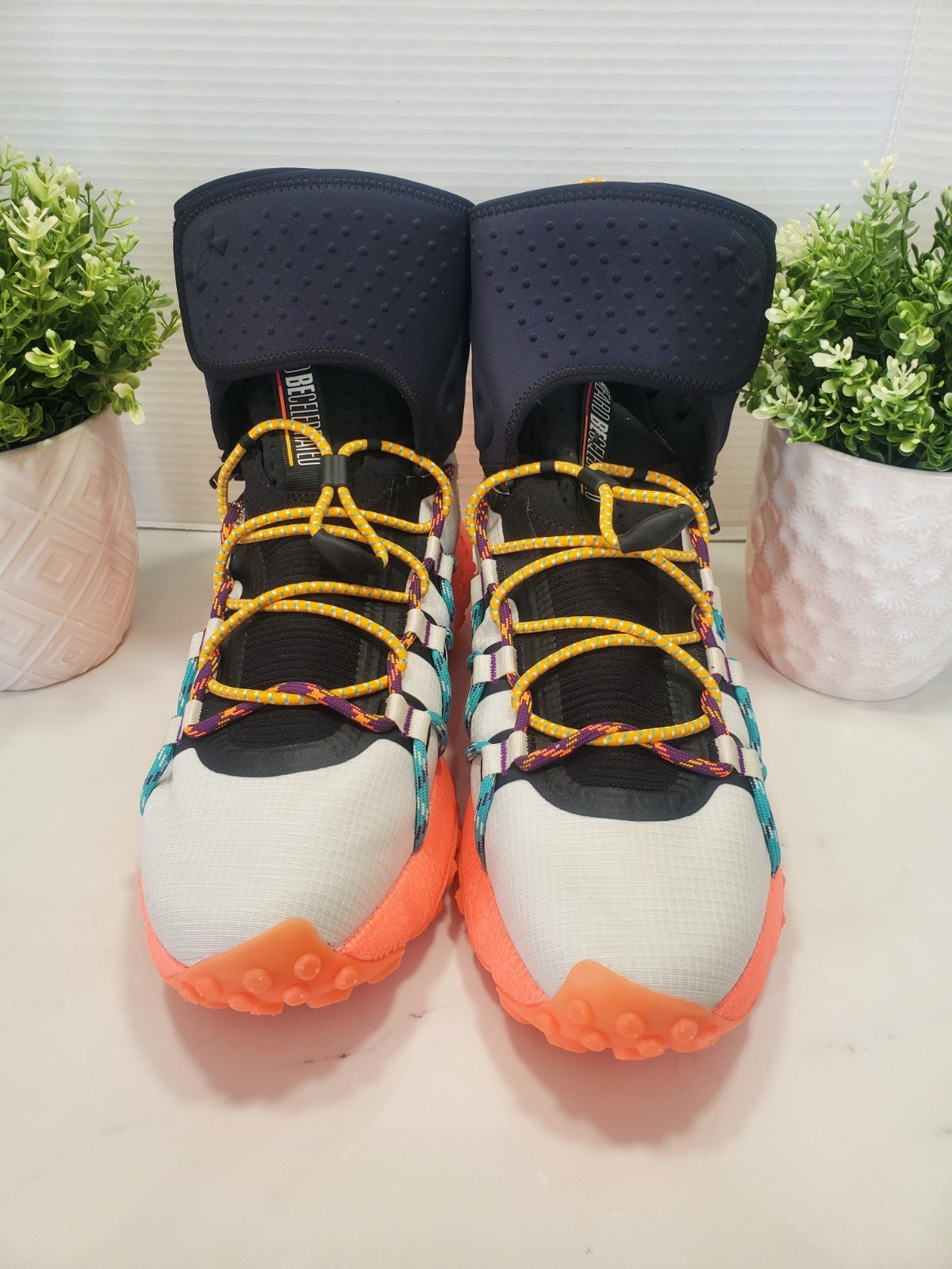 Under Armour HOVR Summit Fat Tire Cuff Michelin BHM 3024923 Men’s Size 14 🟠New