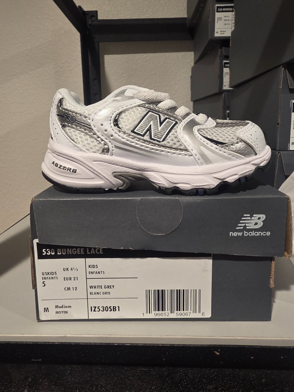 New balance 530 bungee lace Toddler Shoes Choose Size