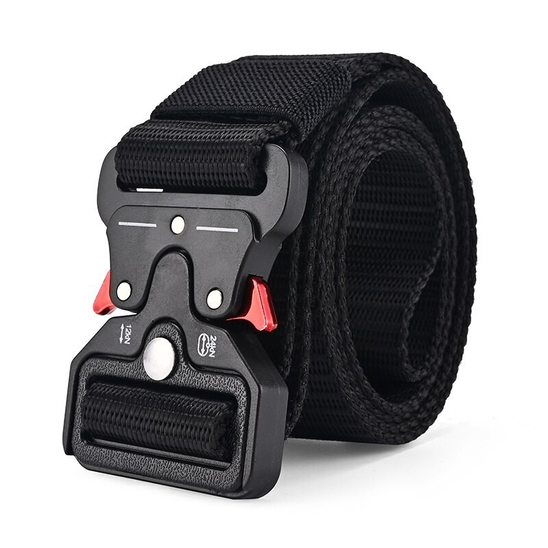MEN Casual Military Tactical Army Adjustable Quick Release Belts Pants Waistband