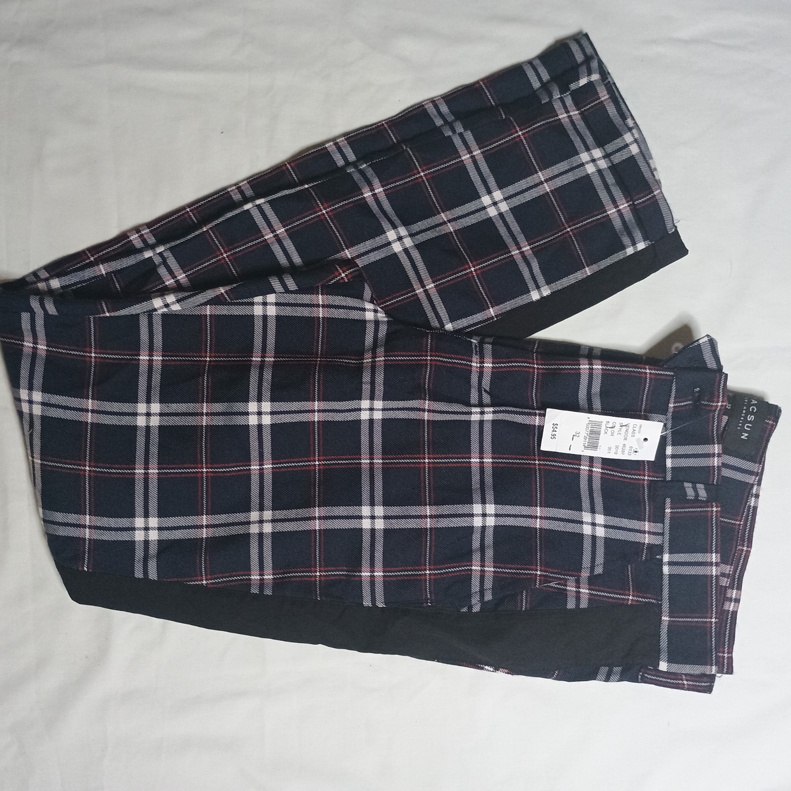 Pacsun plaid pull on pants size 32